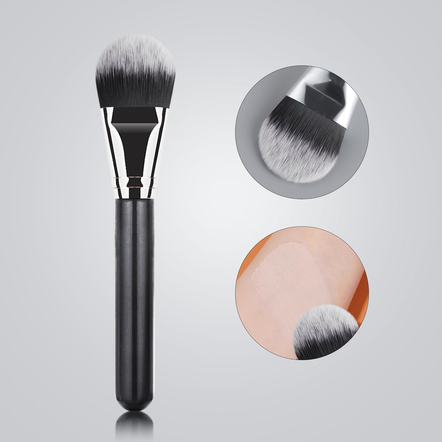 RONSHADOW Dual-Use Foundation & Mask Spatula Brush Z115